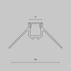 Профиль Maytoni   ALM-5022-S-2M