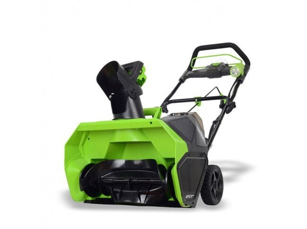 Снегоуборщик аккумуляторный 40V Greenworks GD40ST б/щ 51см 6м 16,2кг без АКБ и ЗУ