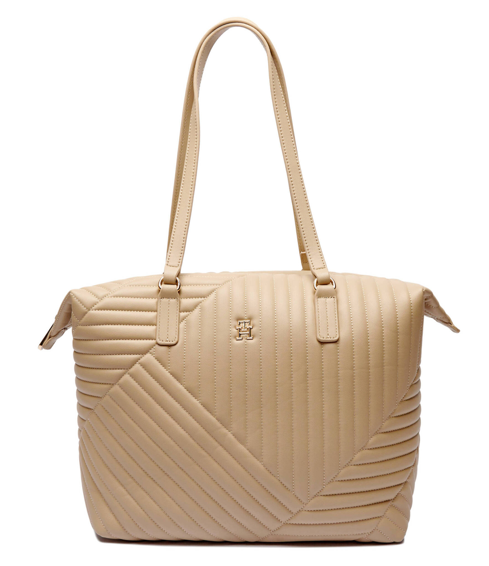 Сумка-шопер POPPY Tommy Hilfiger - бежевый(AW0AW17013)