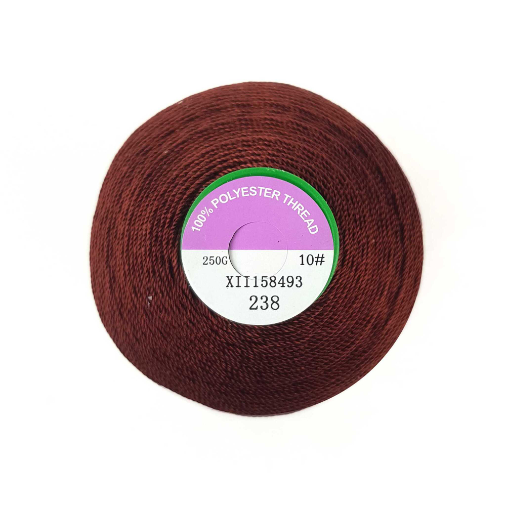238 Нитки 10 Sinton 250G 800м коричневый