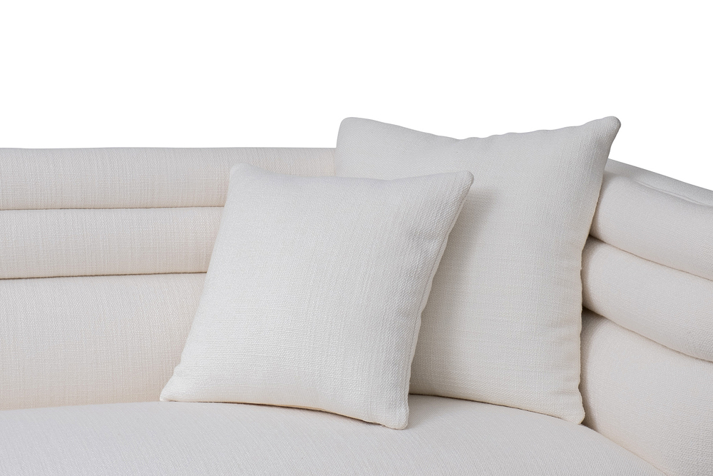 Диван трехместный Толедо(GD/Toledo) св.бежевый рогожка Norton-Svbeg 236x97xx77см Garda Decor