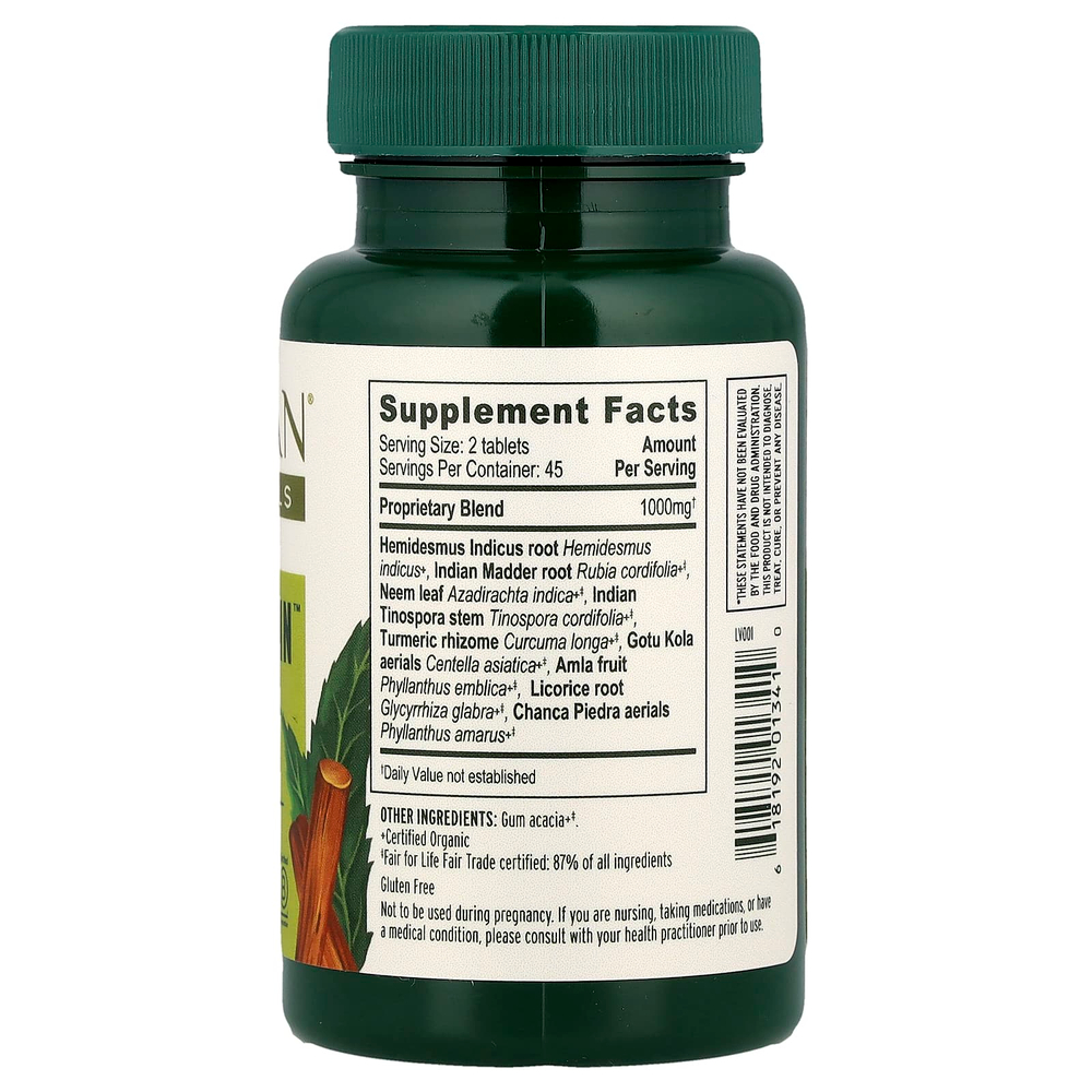 Banyan Botanicals, Healthy Skin ™, 90 таблеток