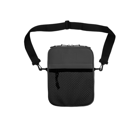 Сумка ТАЙНА через плечо серый/экокожа