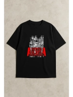 Футболка y2k оверсайз аниме акира