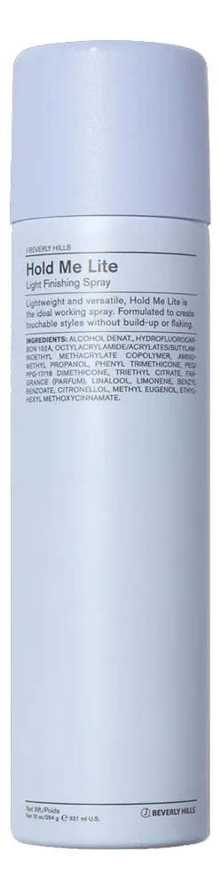 J BEVERLY HILLS Лак для волос легкой фиксации - Hold Me Light Light Finishing Spray,331 мл