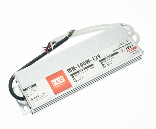 Блок питания 12V 100W  Slim  IP67