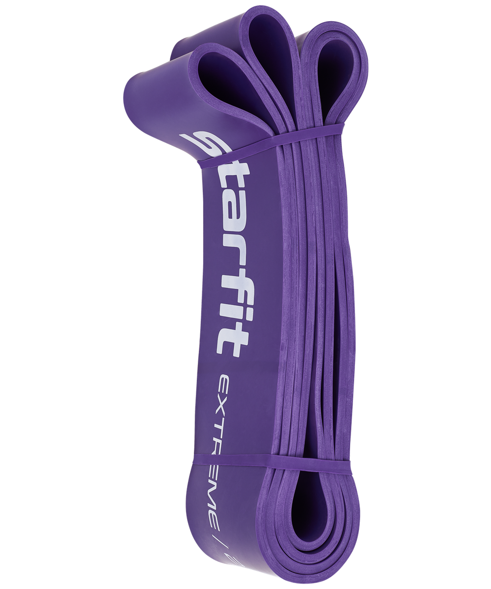 Эспандер ленточный для кросс-тренинга ES-803, 23-68 кг, 208х6,4 см, фиолетовый