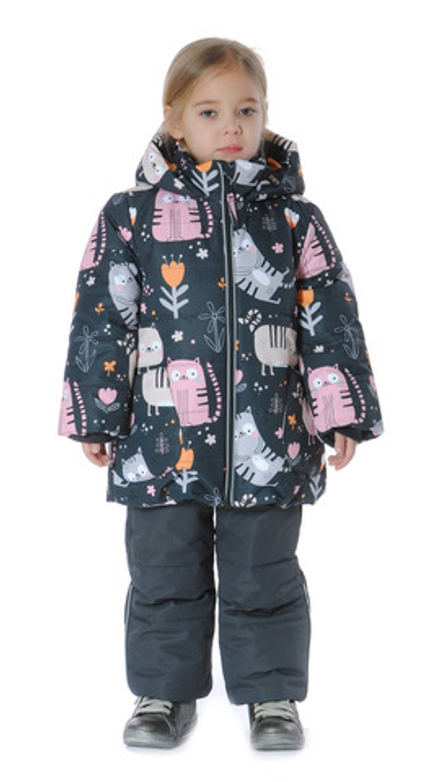 Куртка зимняя мембрана для девочки 2-8 лет Милашка Сьюзи