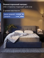 Матрас BuyCharm, 29 см, разносторонний, независимые пружины