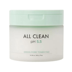 Heimish all clean Green pore toner pad pH5.5 300g.