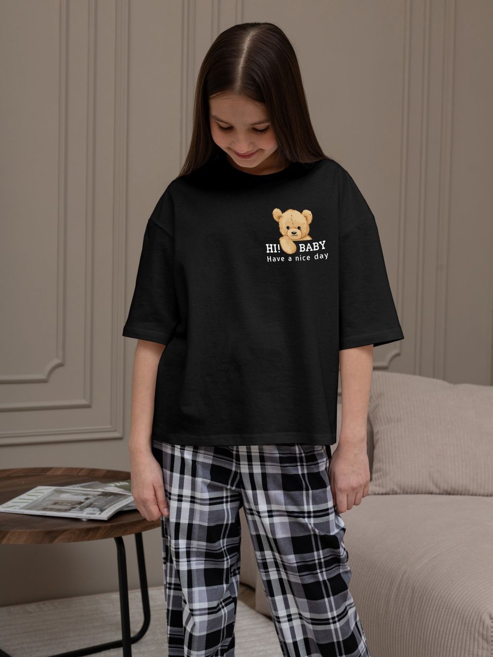 Костюм для девочки Мишель-1 Виотекс ЧЁРНЫЙ