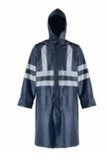 Плащ-дождевик синий