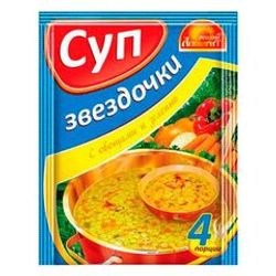 СУП РУССКИЙ ПРОДУКТ 60 ГР КУРИНЫЙ ЗВЕЗДОЧКИ