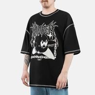 Футболка HAIDED CHAOTIC contrast, черный