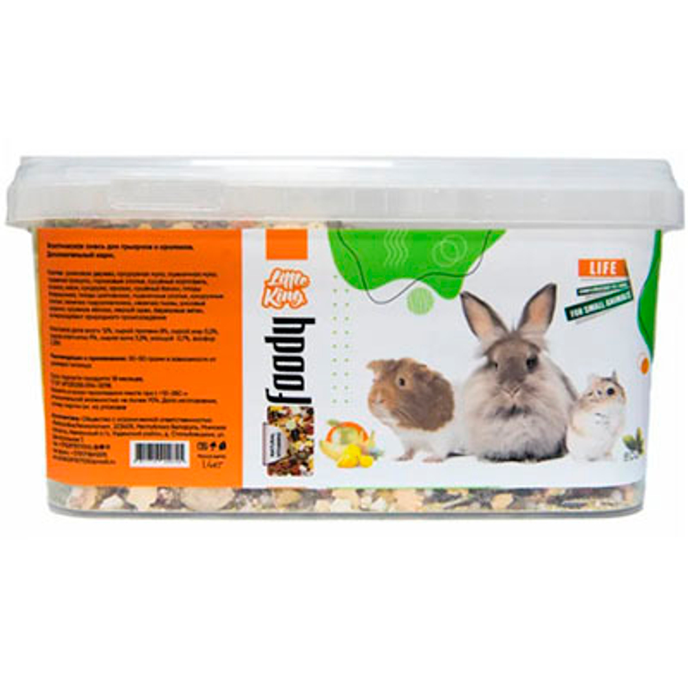 Little King Корм для грызунов, 100гр
