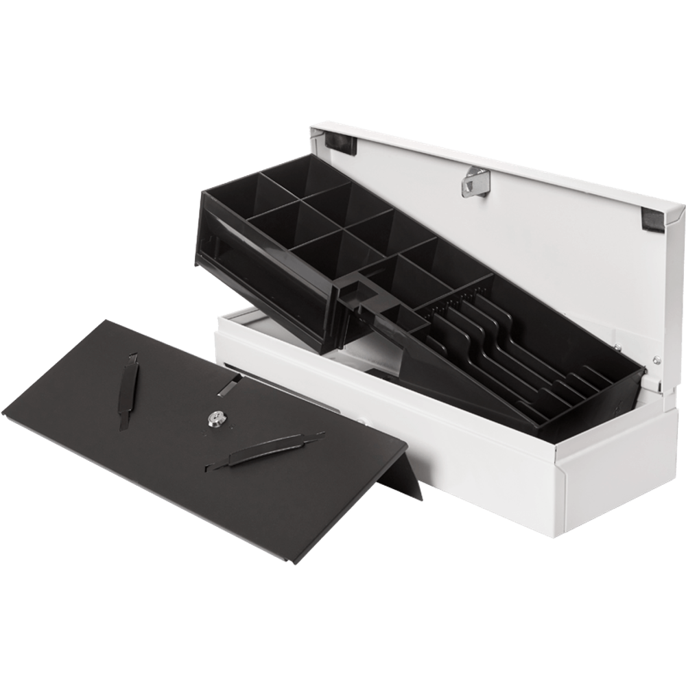 Денежный ящик PayTor FlipTop (Белый, Переходник, Epson, арт. HT-FL-6001-13W1-2)