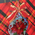 Пакет подарочный «Новогодний стиль» 18*23*8 см, микс