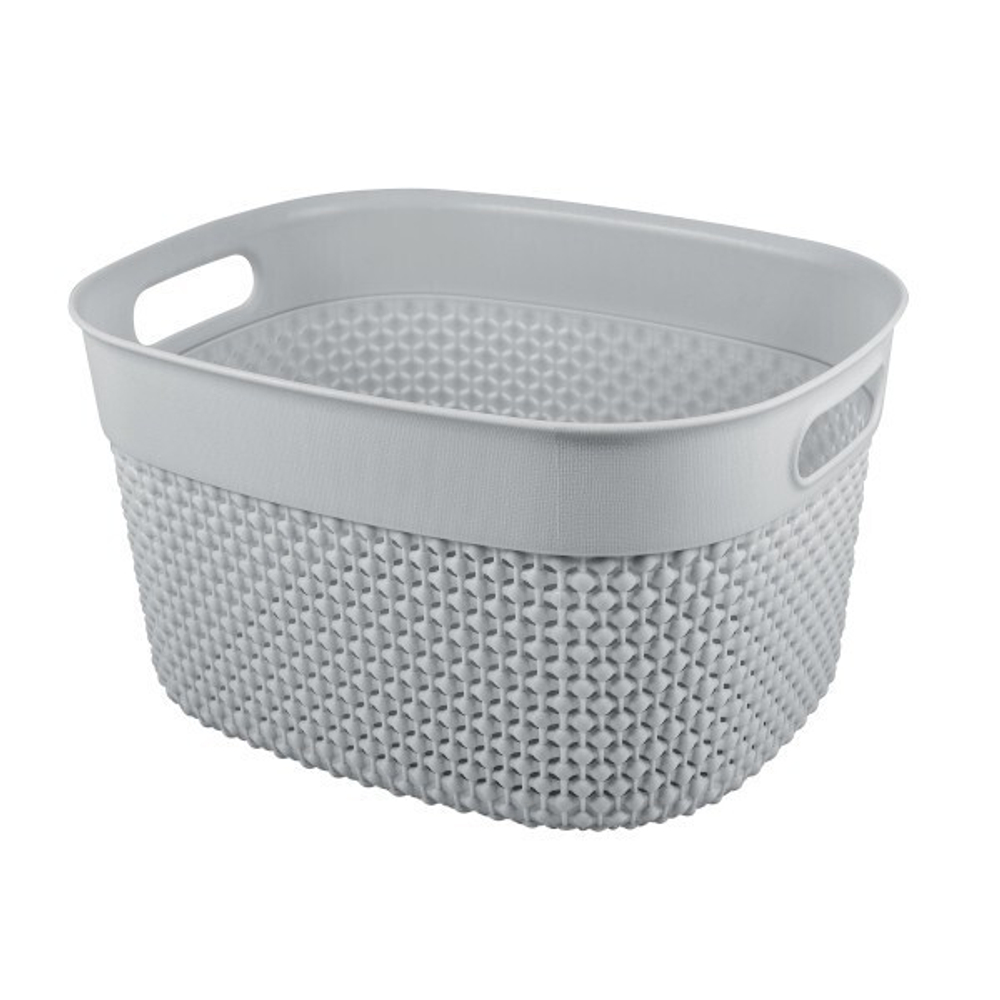 Корзина для хранения OSLO 6л серый шторм