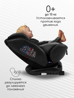 Автокресло детское AMAROBABY ST-3,Isofix класс D, группа 0+/1/2/3