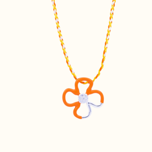 Колье Clover Orange