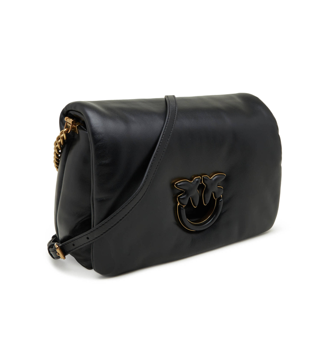 Кожаная сумка через плечо LOVE CLICK PUFF CLASSIC SHEEP Pinko - черный(101585 A10F)