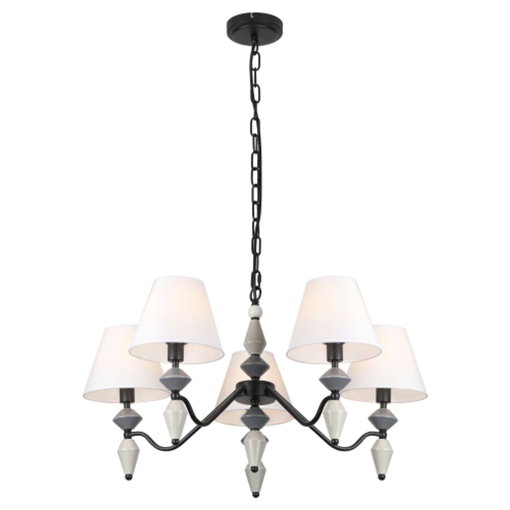 Люстра Rivoli Alisia 2096-305 5 х Е14 40 Вт классика | Классика