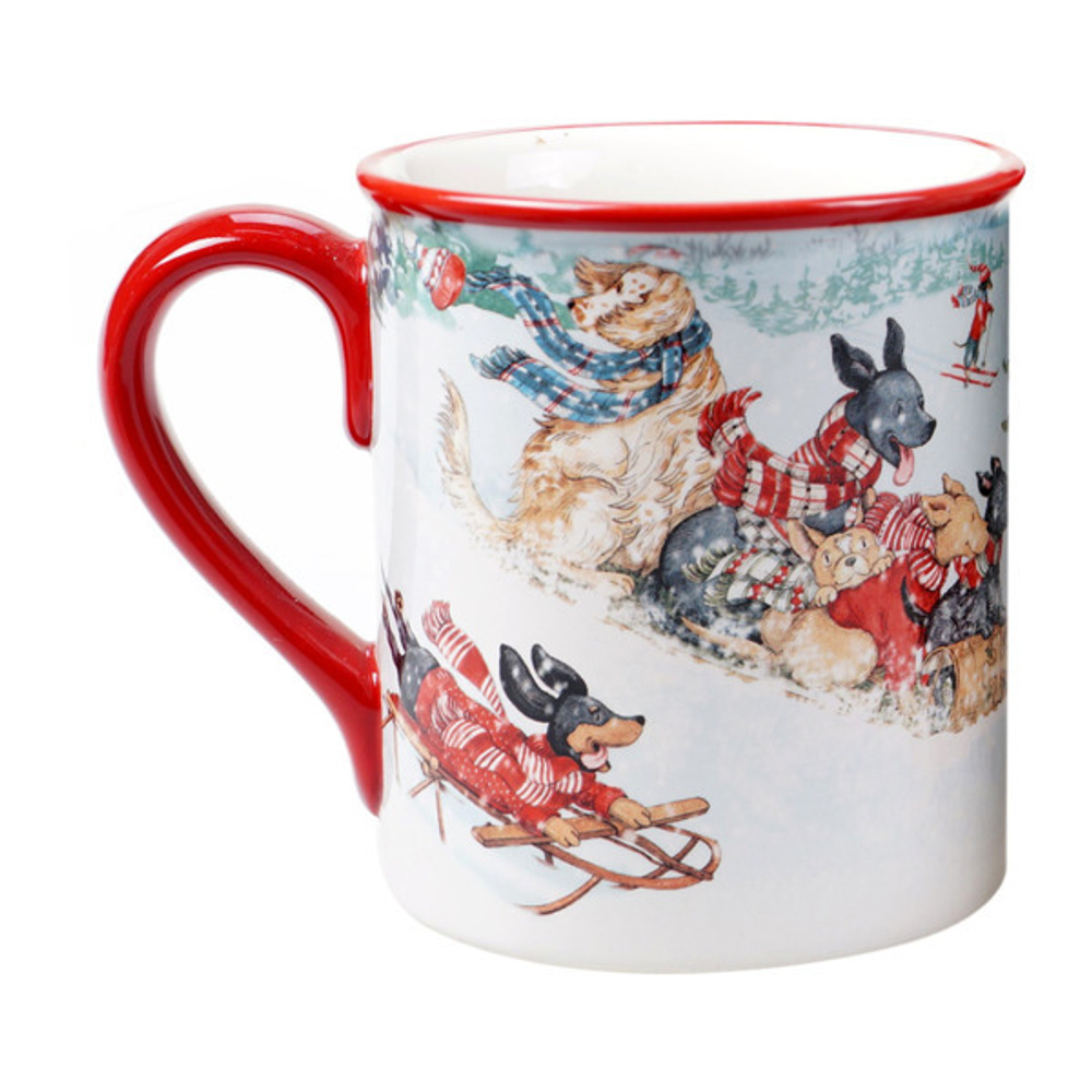 Кружка 470мл Certified Int. Особый праздник Собачки