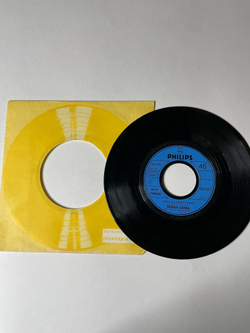 Винтажная виниловая пластинка LP Serge Lama Dans Ma Garconniere (France 1975) 7 дюймов