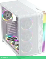 Корпус 1stPlayer VT7 без БП White (VT7-WH-4FS7-W)