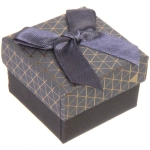 Коробка подарочная «Абстракция» 5*5*3,5 см, Серый