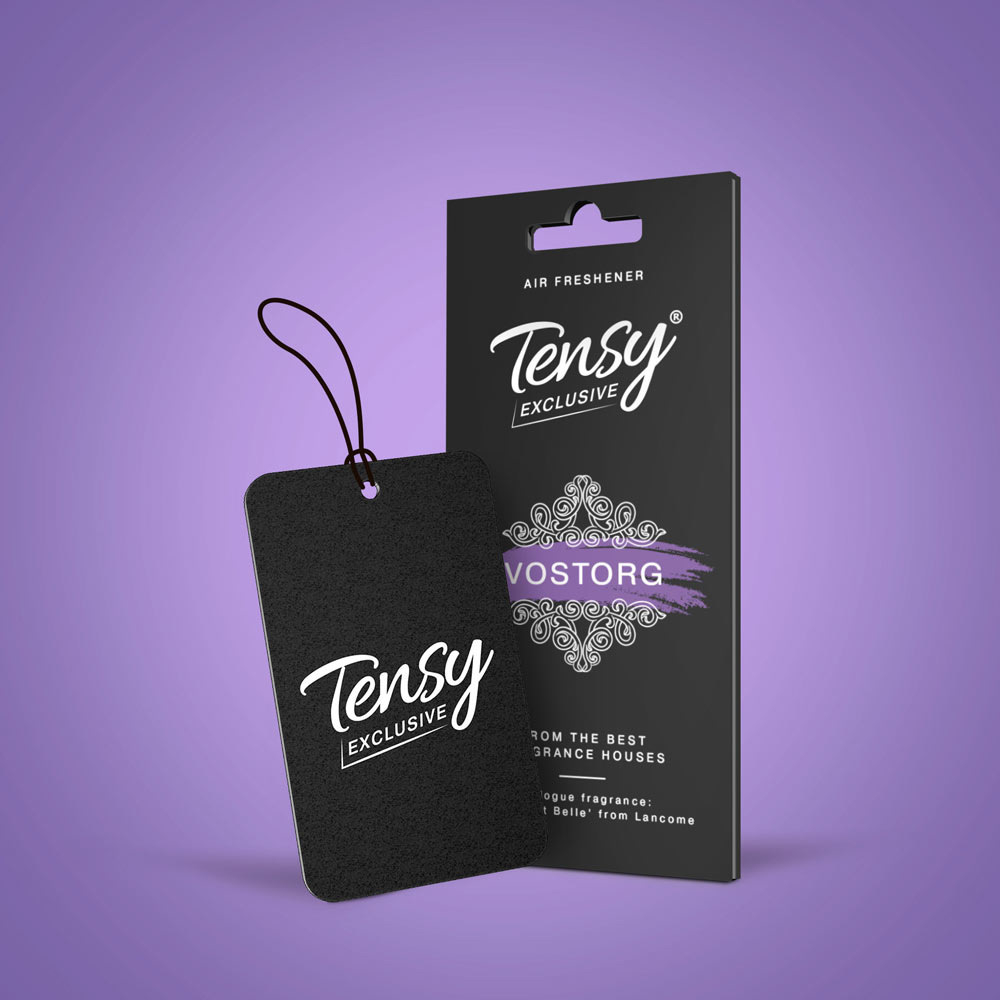Ароматизатор "Tensy" Картон (эксклюзив) ВОСТОРГ (40шт/бл)