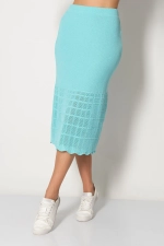 Юбка И 019/мятный