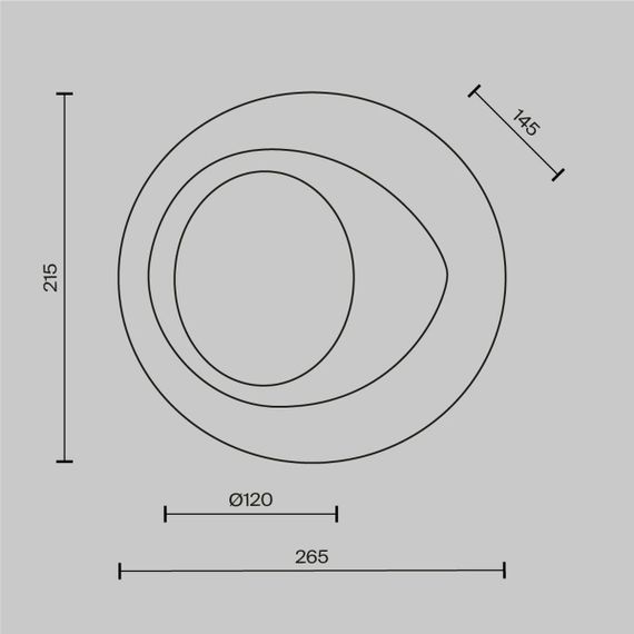 Бра Maytoni Modern MOD435WL-01W