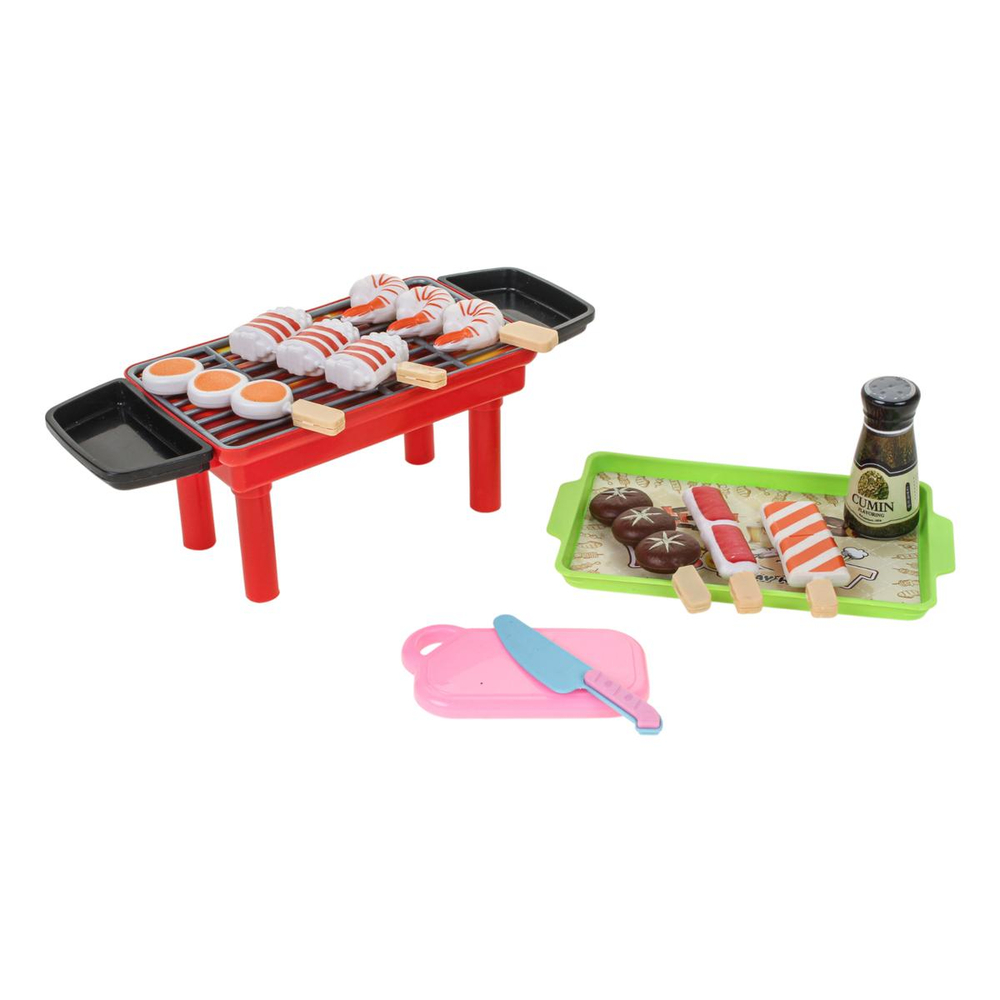 Игровой модуль "Барбекю" с продуктами, пакет QX1015-406