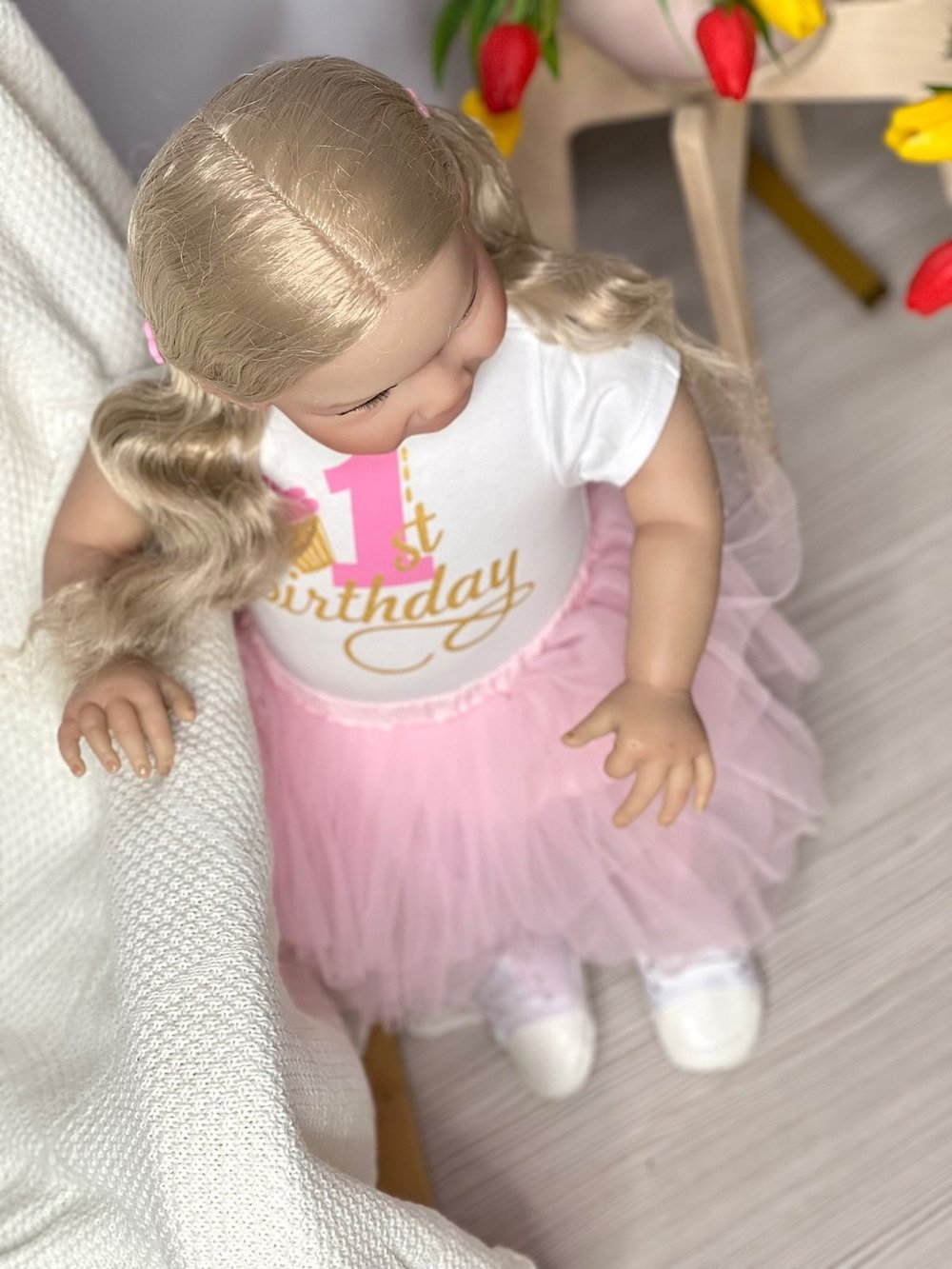 Кукла Реборн мягконабивная 60см (FA-963)