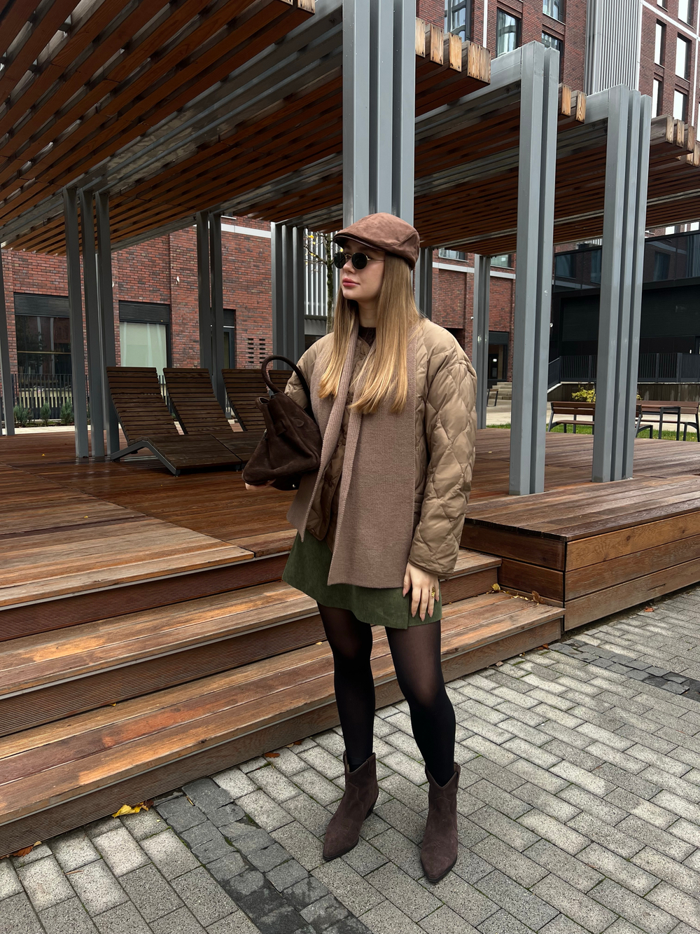 Бомбер Лоран мокко