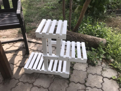Подставка для цветов трех ярусная three tiers
