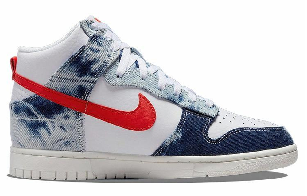 Кроссовки Nike Dunk "Washed Denim" (Женская размерная сетка)