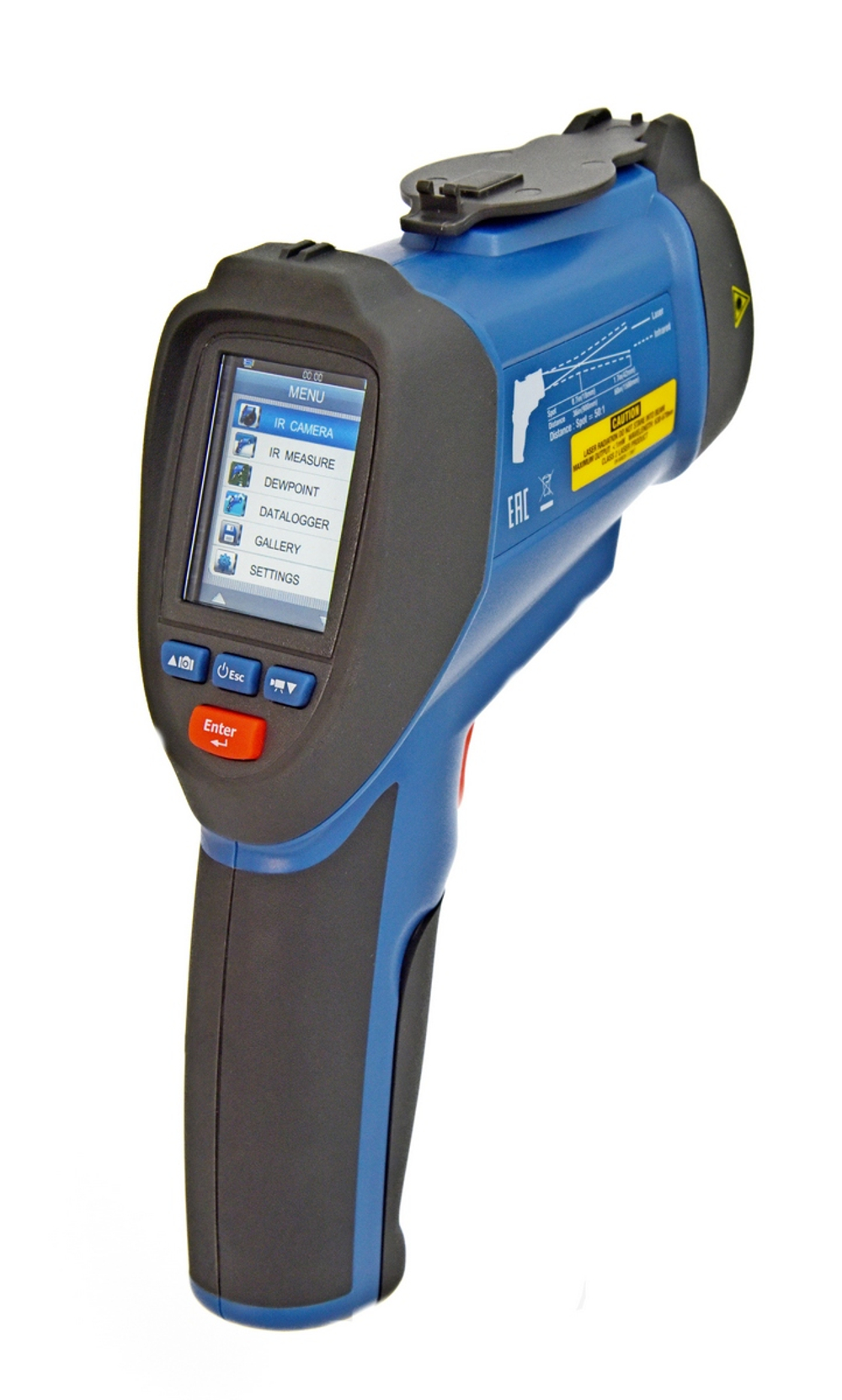 Профессиональный пирометр со встроенной камерой СЕМ DT-9862