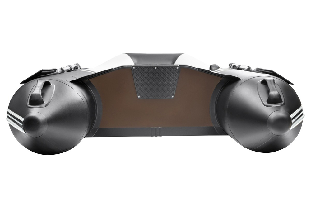 YACHTMAN-280 СК (Яхтман) белый-черный (лодка ПВХ под мотор с усилением)