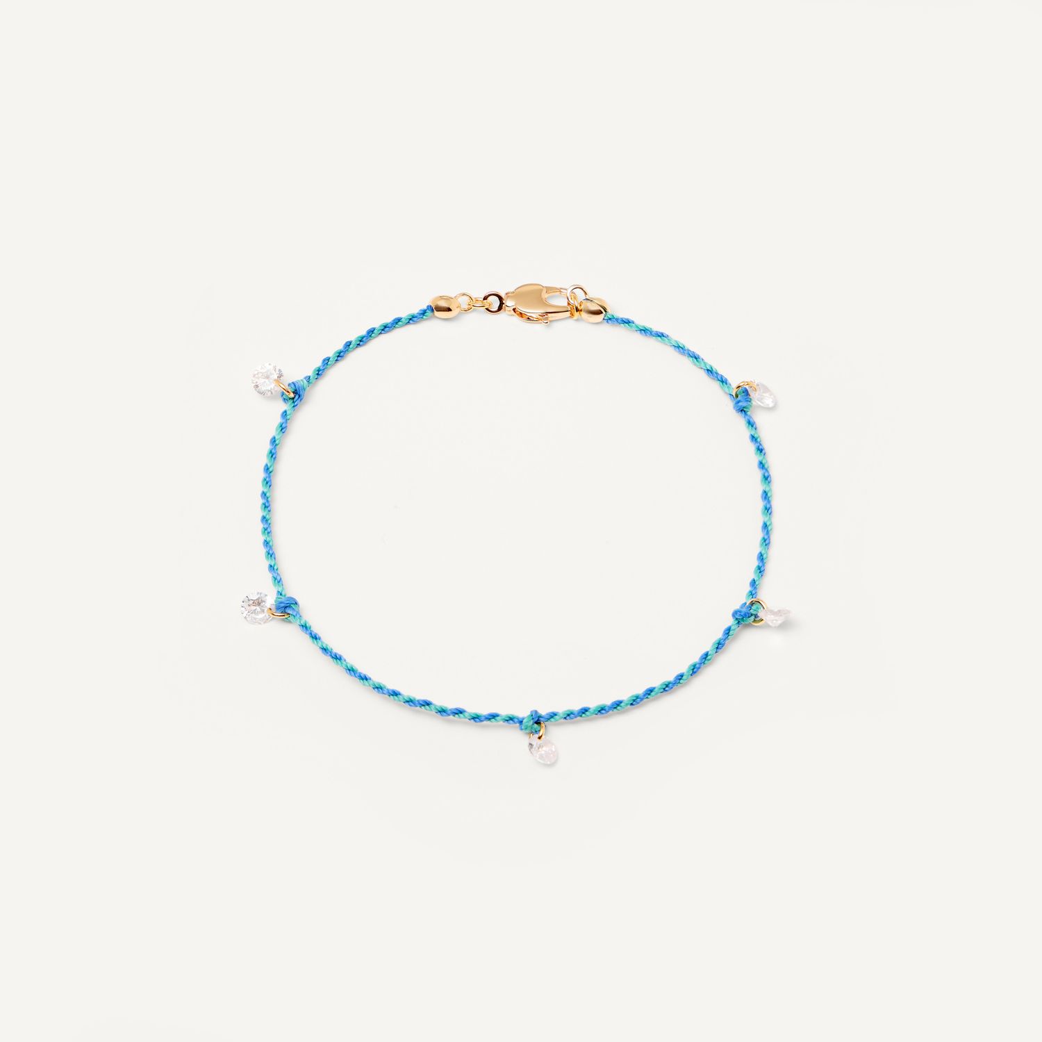 Анклет Your Color Knitted Anklet - Small Crystal
