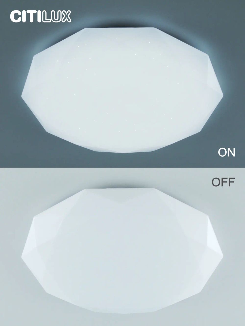 Citilux Астрон CL733680G RGB Люстра светодиодная с пультом