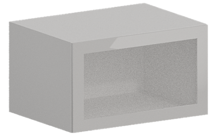 Кухня Модуль ШВГС 810 Белый /Белый Глянец