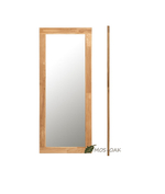 Зеркало из массива дуба Дакота