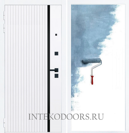 Агат Вертикаль Белый под окраску