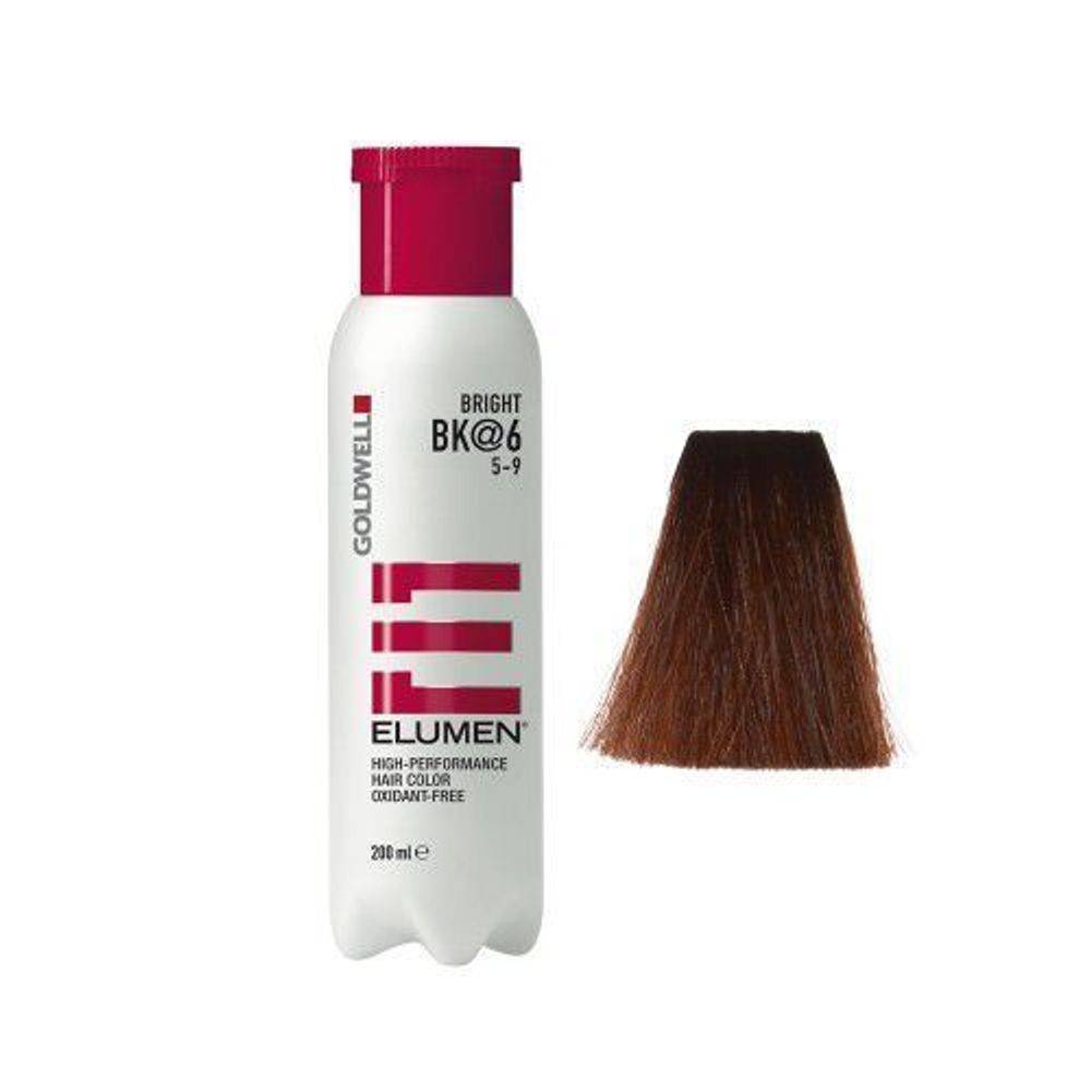 Goldwell Elumen BK@6 коричнево-медный 200мл