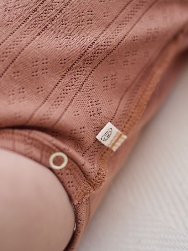 Боди-кимоно с коротким рукавом 