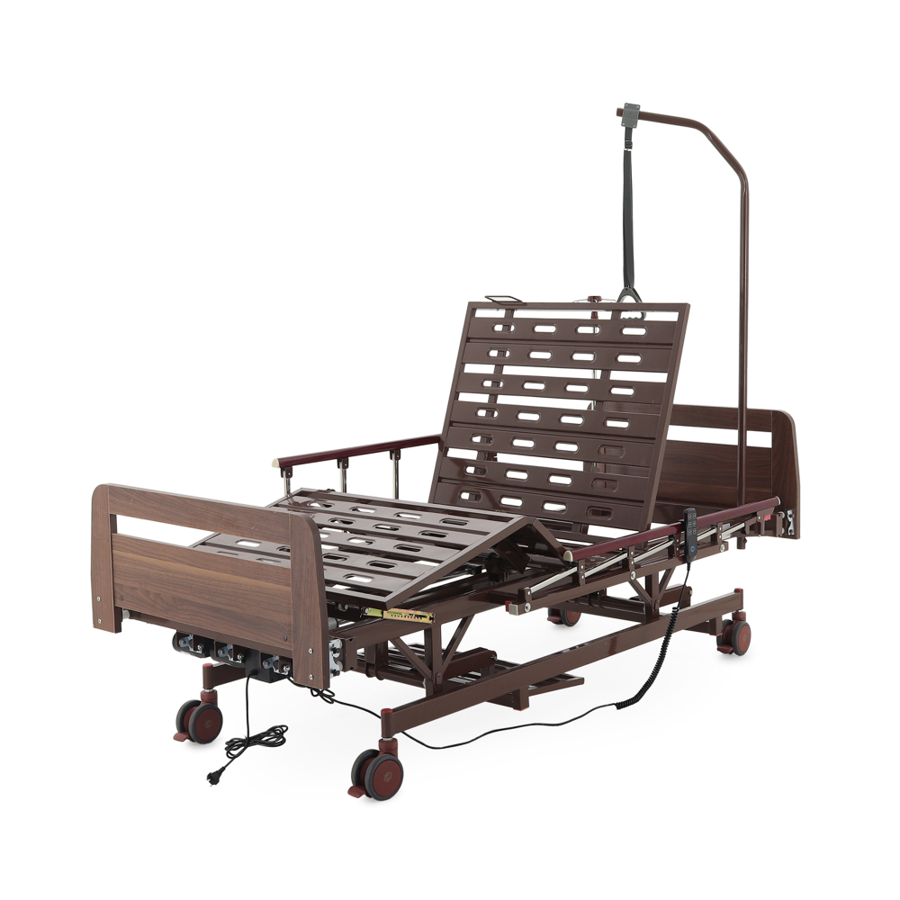 Кровать электрическая Med-Mos DB-6 (ЛДСП венге) с аккумулятором и удлинением