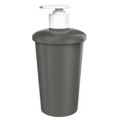 ДИСПЕНСЕР ДЛЯ ЖИДКОГО МЫЛА SCANDI 83х180ММ, 0,4Л (Серый)