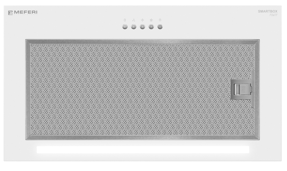 Полновстраиваемая вытяжка Meferi SMARTBOX52WH POWER фото 5